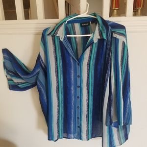 Blouse blue